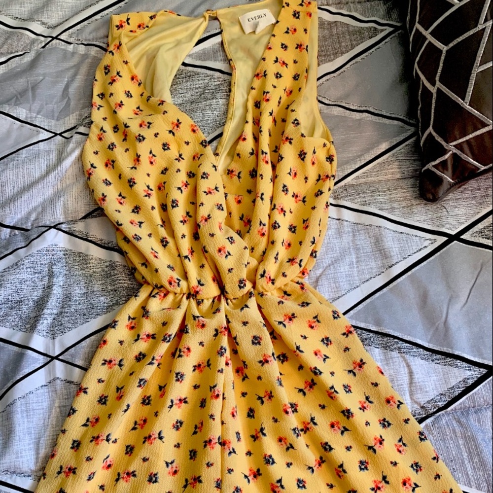 Everly floral romper